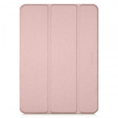 Чехол-книжка (полиуретановый) Apple iPad 11" 2020/2018 Macally Smart Folio Rose Gold (BSTANDPRO4S-RS)