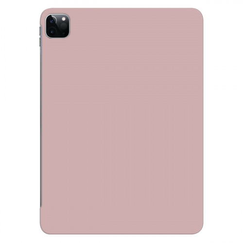 Чехол-книжка (полиуретановый) Apple iPad 11" 2020/2018 Macally Smart Folio Rose Gold (BSTANDPRO4S-RS)