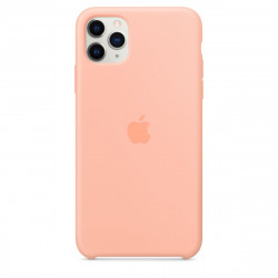 Чохол-накладка (силіконовий) Apple iPhone 11 Pro Max Silicone Case Grapefruit (MY1H2)