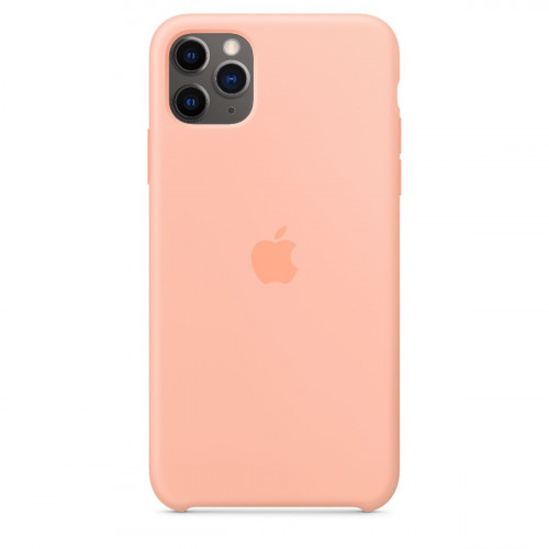 Чохол-накладка (силіконовий) Apple iPhone 11 Pro Max Silicone Case Grapefruit (MY1H2)