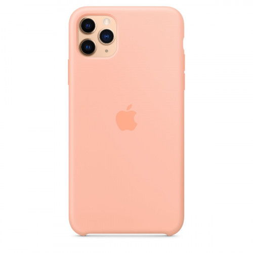 Чохол-накладка (силіконовий) Apple iPhone 11 Pro Max Silicone Case Grapefruit (MY1H2)