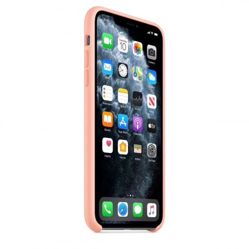 Чохол-накладка (силіконовий) Apple iPhone 11 Pro Max Silicone Case Grapefruit (MY1H2)