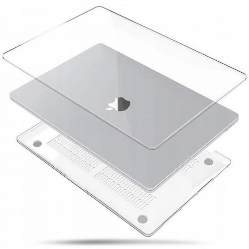 Чехол-накладка (пластиковый) Apple MacBook Pro 16" HardShell Case Clear
