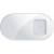 Baseus Wireless Charger Simple 2 in 1 White (WXJK-02)