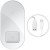 Baseus Wireless Charger Simple 2 in 1 White (WXJK-02)