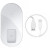 Baseus Wireless Charger Simple 2 in 1 Pro Edition White (WXJK-C02)