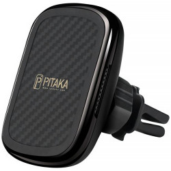 Автомобільний тримач Pitaka MagEZ Mount Qi Car Vent Black/Gun Metal (CM3001QBGM)