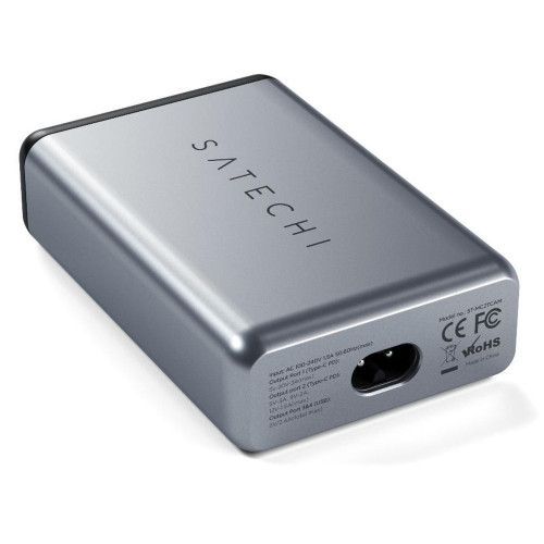 Satechi 75W Dual Type-C PD Travel Charger (ST-MC2TCAM)