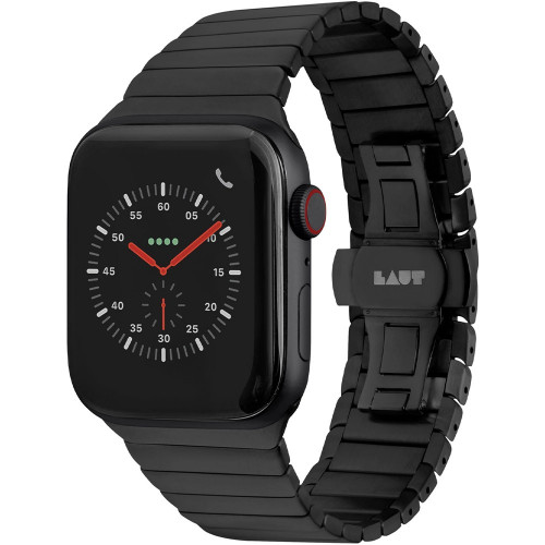 LAUT LINKS Watch 42/44mm Strap Black (L_AWL_LI_BK)