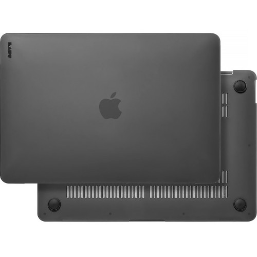 Чехол-накладка (пластиковый) Apple MacBook Air 13" 2018-2020 LAUT HUEX Black (L_13MA20_HX_BK)