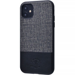 Чохол-накладка (шкіряний) Apple iPhone 11 POLO Virtuoso Leather Case Black