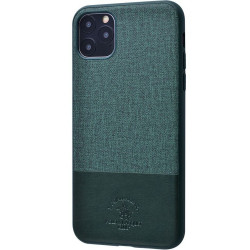 Чохол-накладка (шкіряний) Apple iPhone 11 Pro POLO Virtuoso Leather Case Forest Green