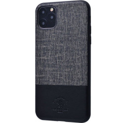 Чохол-накладка (шкіряний) Apple iPhone 11 Pro Max POLO Virtuoso Leather Case Black