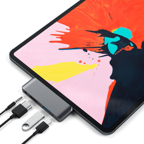 Satechi Aluminum Type-C Mobile Pro Hub Space Gray (ST-TCMPHM)