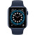 Apple Watch Series 6 GPS 44mm Blue Aluminum Case with Deep Navy Sport Band (M00J3)