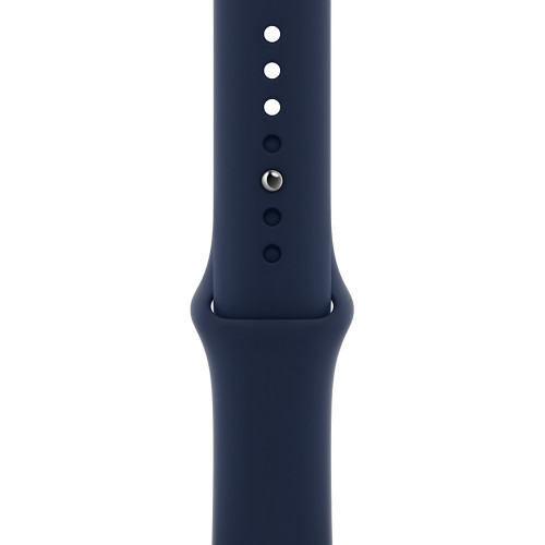Apple Watch Series 6 GPS 44mm Blue Aluminum Case with Deep Navy Sport Band (M00J3)