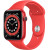 Apple Watch Series 6 GPS 44mm (PRODUCT)RED Aluminum Case with (PRODUCT)RED Sport Band (M00M3)