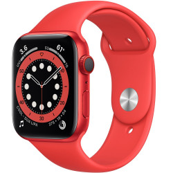 Apple Watch Series 6 GPS + Cellular 44mm (PRODUCT)RED Aluminum Case with (PRODUCT)RED Sport Band (M07K3, M09C3)