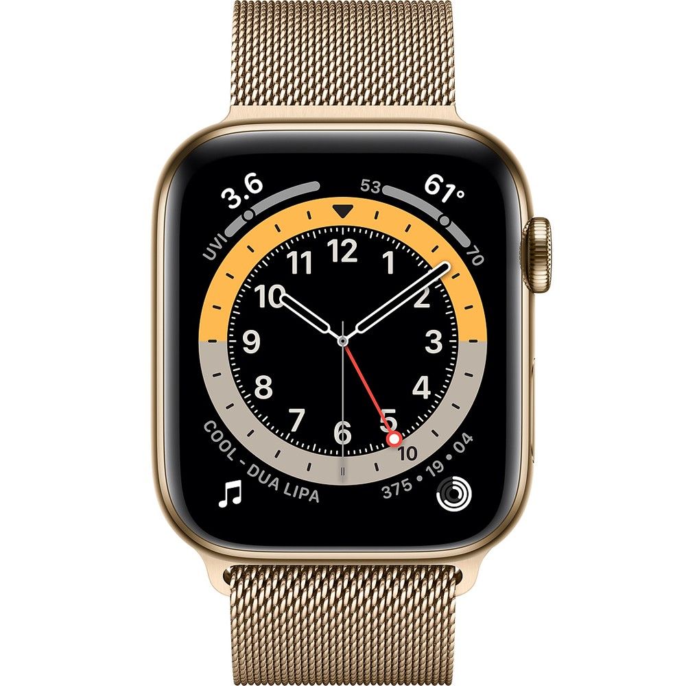 Cellular 44mm Gold Stainless Steel Case 