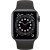 Apple Watch Series 6 GPS + Cellular 40mm Space Gray Aluminum Case with Black Sport Band (M02Q3, M06P3)
