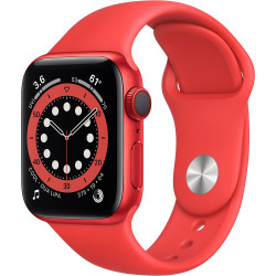 Apple Watch Series 6 GPS + Cellular 40mm (PRODUCT)RED Aluminum Case with (PRODUCT)RED Sport Band (M02T3, M06R3)
