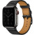 Apple Watch Hermes Series 6 GPS + Cellular 40mm Space Black Stainless Steel Case with Noir Single Tour (MG313)