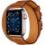 Apple Watch Hermes Series 6 GPS + Cellular 40mm Silver Stainless Steel Case with Fauve Barénia Double Tour (MG2X3)