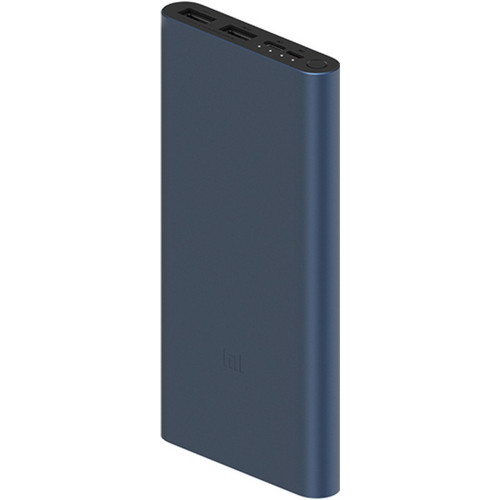 Xiaomi Mi Power Bank 3 10000mAh (2USB+Type-C) Black (PLM13ZM)