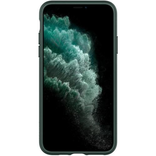 Чехол-накладка (силиконовый) Apple iPhone 11 Pro Max Spigen Ultra Hybrid Midnight Green (ACS00411)