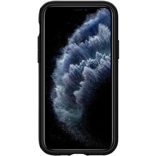 Чехол-накладка (силиконовый) Apple iPhone 11 Pro Max Spigen Neo Hybrid Jet Black (075CS27146)