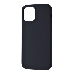 Чохол-накладка (силіконовий) Apple iPhone 12 mini TOTU Silicone Full Protect Black