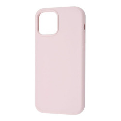 Чохол-накладка (силіконовий) Apple iPhone 12 mini TOTU Silicone Full Protect Pink