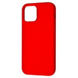 Чохол-накладка (силіконовий) Apple iPhone 12/12 Pro TOTU Silicone Full Protect Red