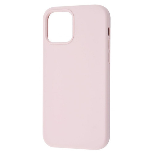 Чехол-накладка (силиконовый) Apple iPhone 12/12 Pro TOTU Silicone Full Protect Pink