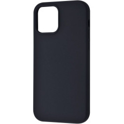 Чохол-накладка (силіконовий) Apple iPhone 12 Pro Max TOTU Silicone Full Protect Black