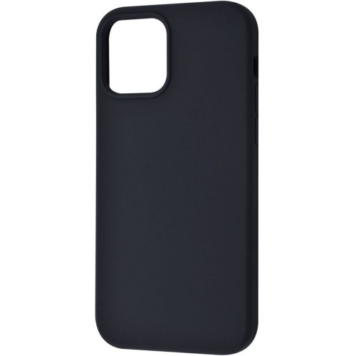 Чехол-накладка (силиконовый) Apple iPhone 12 Pro Max TOTU Silicone Full Protect Black