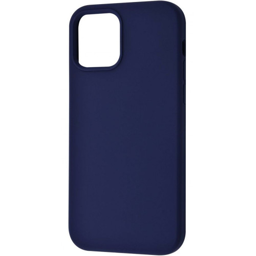 Чехол-накладка (силиконовый) Apple iPhone 12 Pro Max TOTU Silicone Full Protect Blue