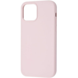 Чохол-накладка (силіконовий) Apple iPhone 12 Pro Max TOTU Silicone Full Protect Pink
