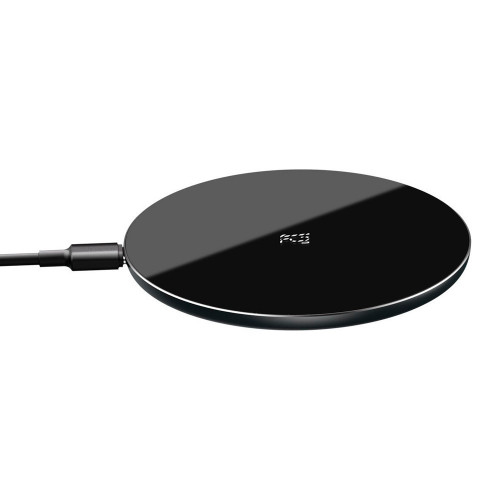 Baseus Simple Wireless Charger Simple 15W Black (WXJK-B01)