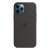 Чохол-накладка (силіконовий) Apple iPhone 12/12 Pro Silicone Case with MagSafe Black (MHL73)