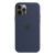 Чохол-накладка (силіконовий) Apple iPhone 12/12 Pro Silicone Case with MagSafe Deep Navy (MHL43)