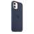 Чохол-накладка (силіконовий) Apple iPhone 12/12 Pro Silicone Case with MagSafe Deep Navy (MHL43)