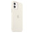 Чохол-накладка (силіконовий) Apple iPhone 12/12 Pro Silicone Case with MagSafe White (MHL53)