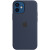 Чохол-накладка (силіконовий) Apple iPhone 12 mini Silicone Case with MagSafe Deep Navy (MHKU3)