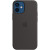 Чохол-накладка (силіконовий) Apple iPhone 12 mini Silicone Case with MagSafe Black (MHKX3)