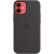Чохол-накладка (силіконовий) Apple iPhone 12 mini Silicone Case with MagSafe Black (MHKX3)