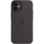 Чохол-накладка (силіконовий) Apple iPhone 12 mini Silicone Case with MagSafe Black (MHKX3)