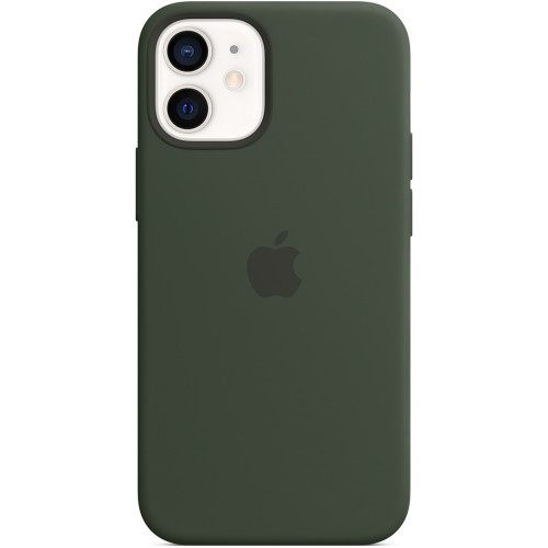 Чехол-накладка (силиконовый) Apple iPhone 12 mini Silicone Case with MagSafe Cyprus Green (MHKR3)