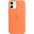 Чехол-накладка (силиконовый) Apple iPhone 12 mini Silicone Case with MagSafe Kumquat (MHKN3)