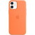 Чехол-накладка (силиконовый) Apple iPhone 12 mini Silicone Case with MagSafe Kumquat (MHKN3)